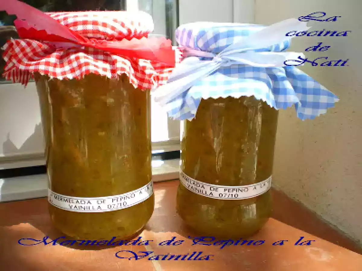 MERMELADA DE PEPINO - foto 2