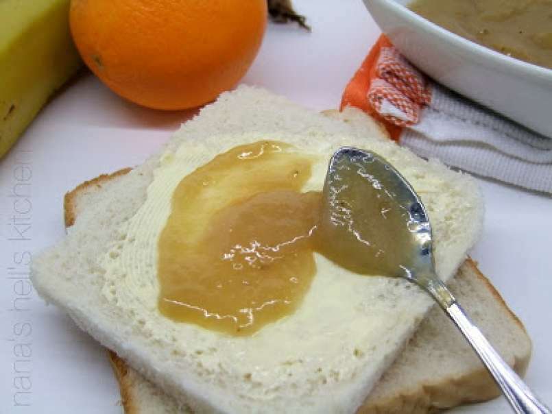 Mermelada de plátano y naranja, foto 1