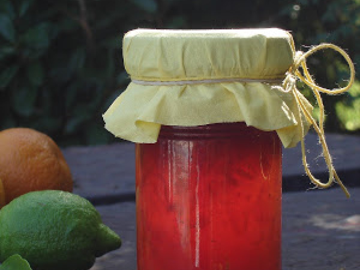 Mermelada de pomelos, naranjas y limones Receta Petitchef