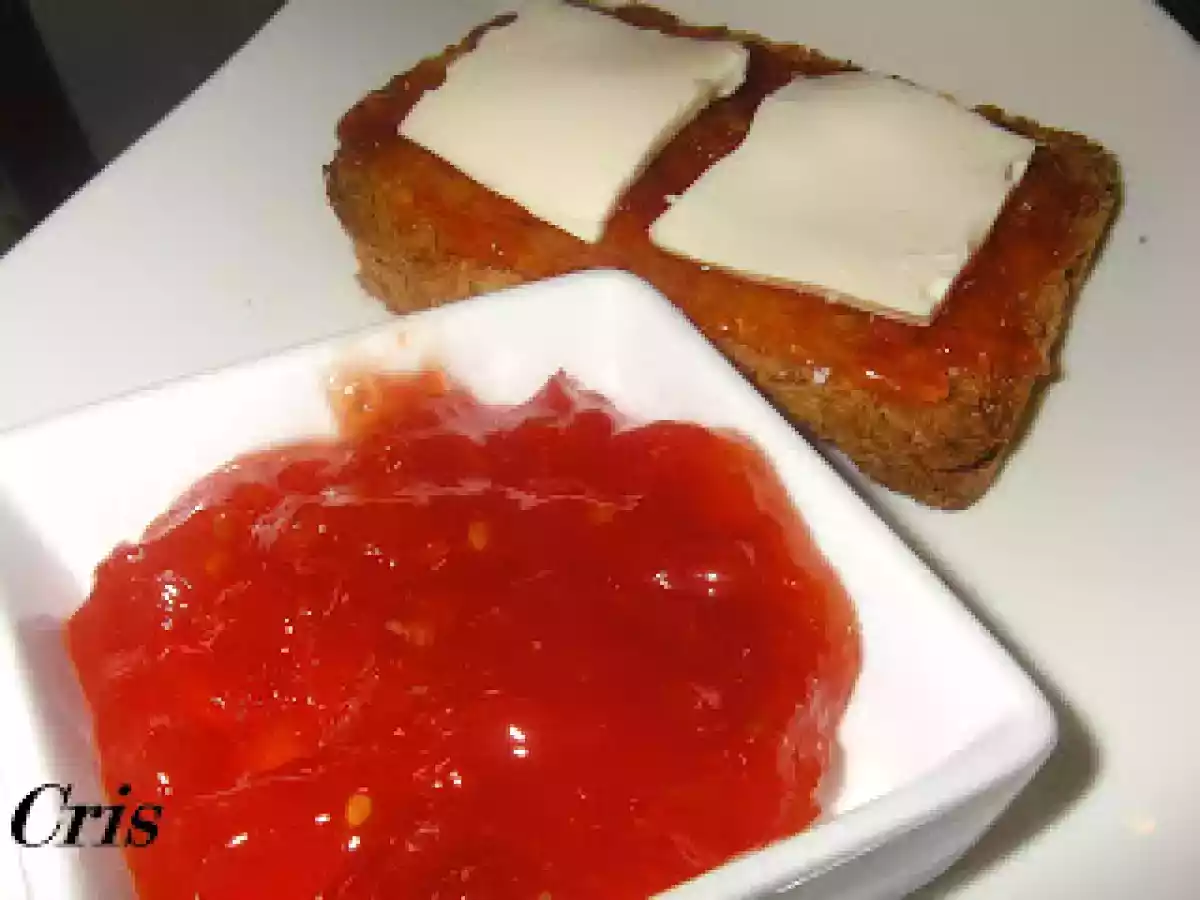 Mermelada de tomate (thermomix)