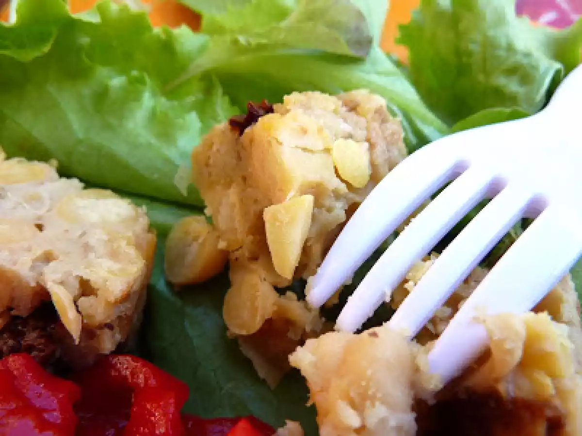 Mi almuerzo favorito: terrina de garbanzos.