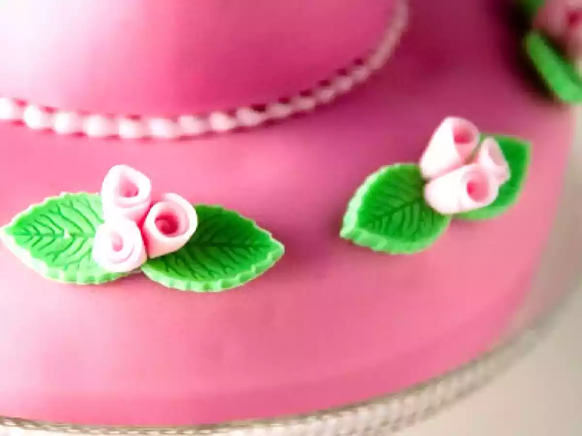 Mi primera tarta de dos pisos... viva!!! - foto 4