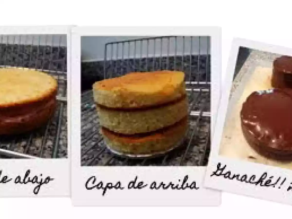 Mi primera tarta de dos pisos... viva!!! - foto 8