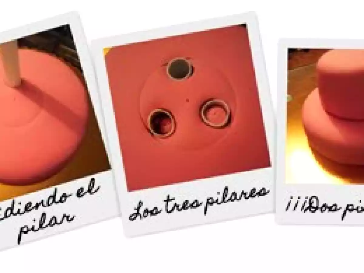 Mi primera tarta de dos pisos... viva!!! - foto 10