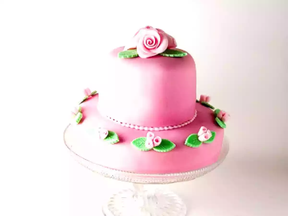 Mi primera tarta de dos pisos... viva!!! - foto 12