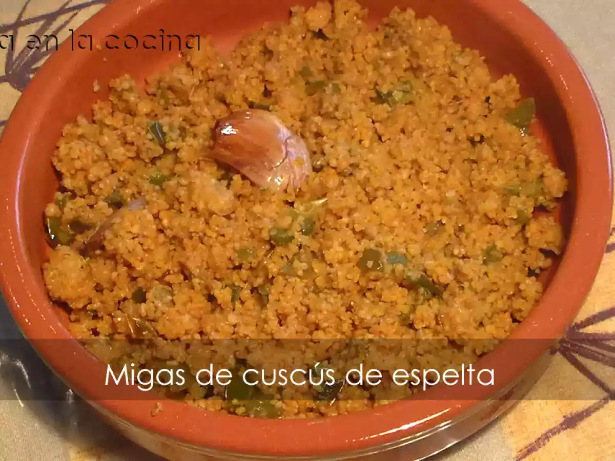 Migas de cuscús de espelta