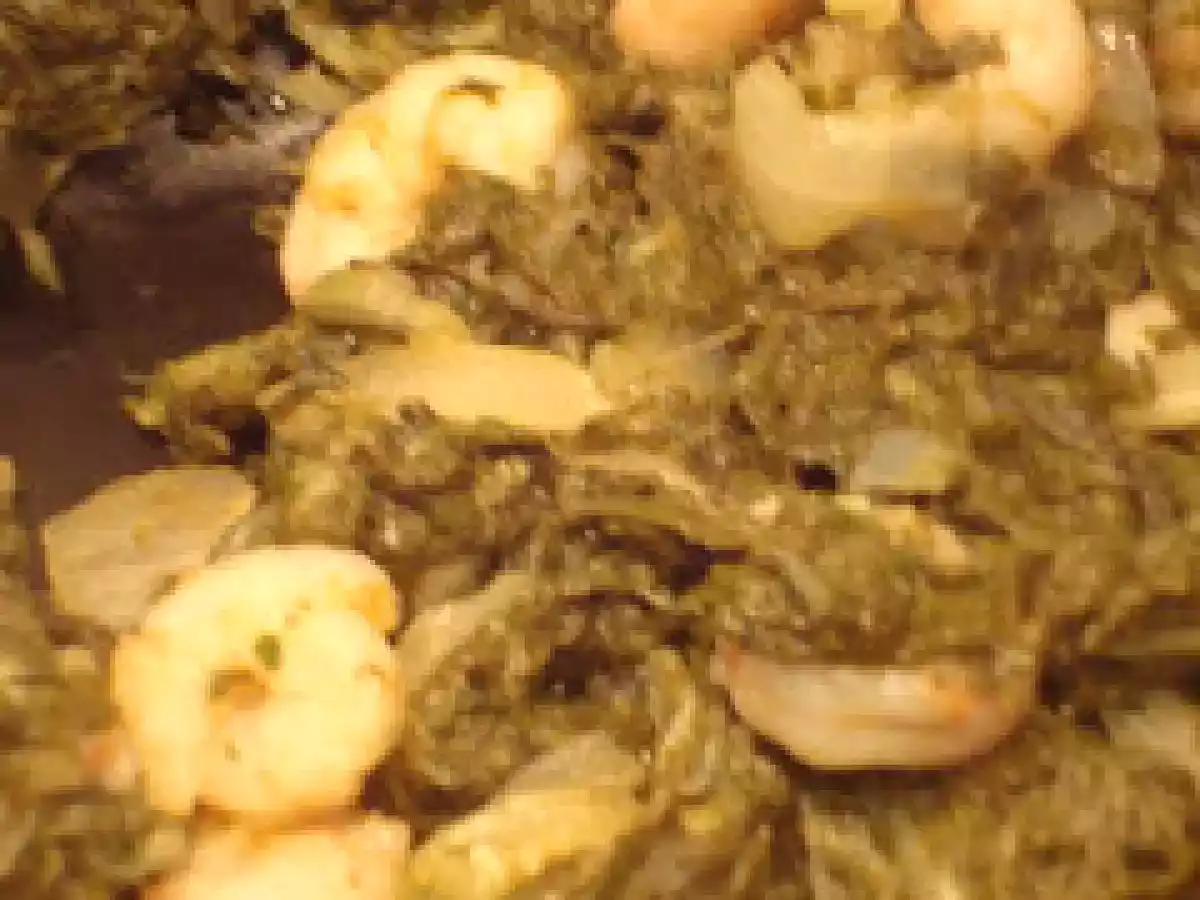 Mil y 1 forma de preparar acelgas...Rollitos de acelgas con gambas y salmón.. - foto 4