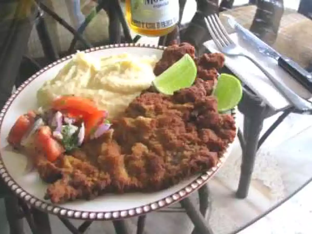 Milanesa a la argentina