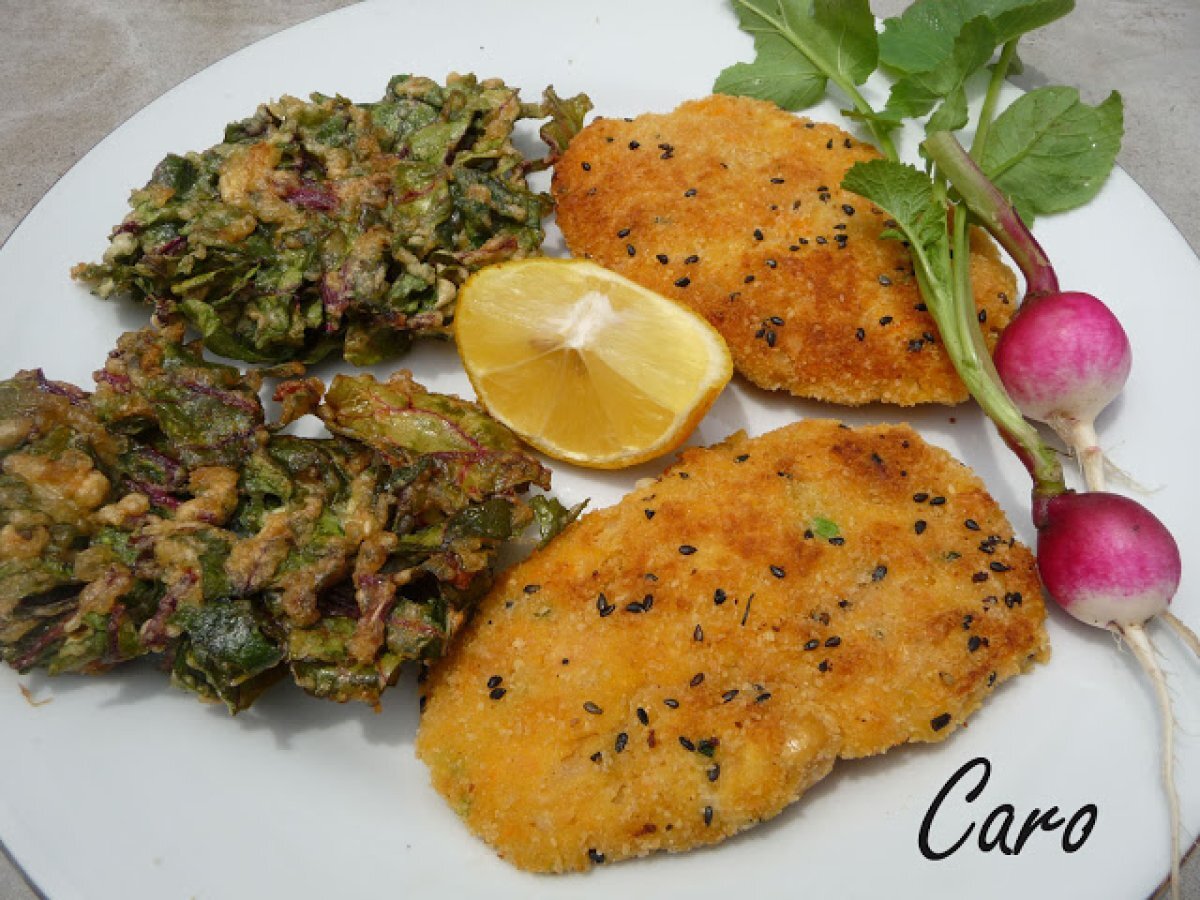 Milanesas de garbanzo Receta Petitchef