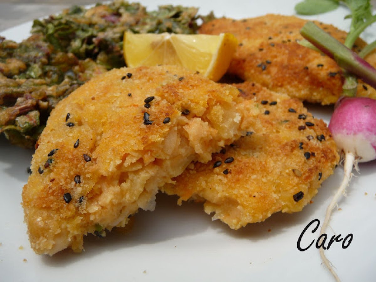 Milanesas de garbanzo Receta Petitchef