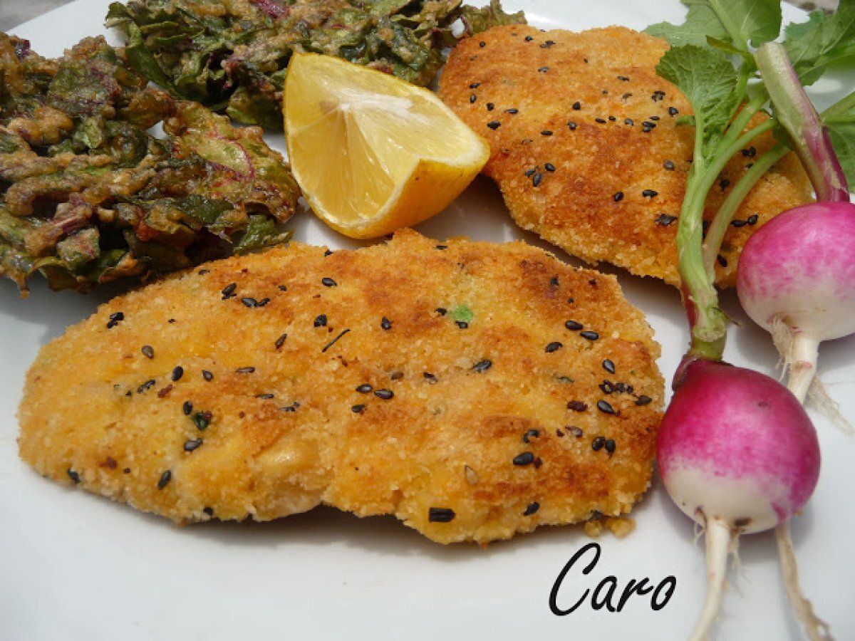 Milanesas de garbanzo Receta Petitchef