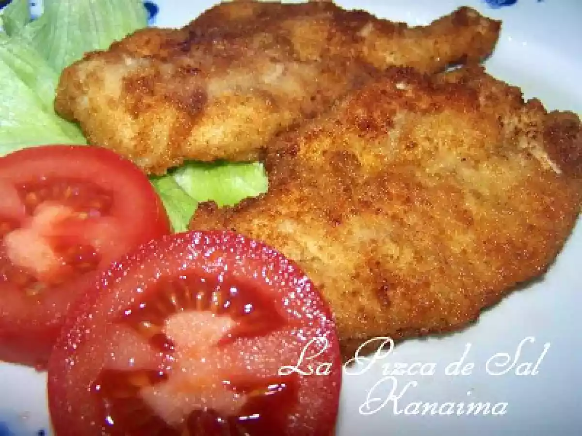 Milanesas de pollo a la Nuez Moscada