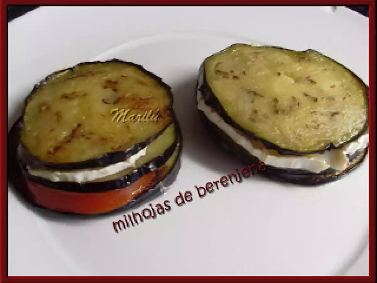 MILHOJAS DE BERENJENA - foto 2