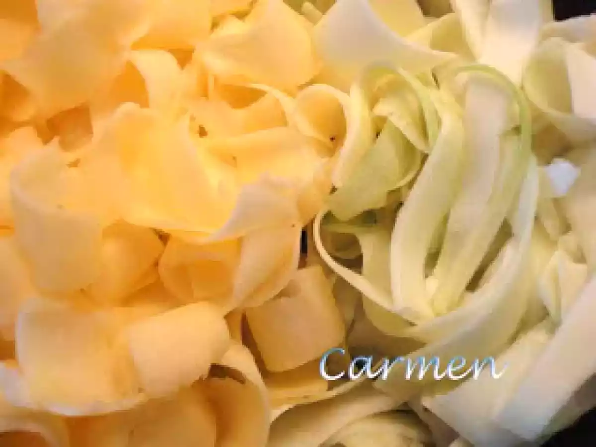 Milhojas de calabaza y calabacín - foto 2