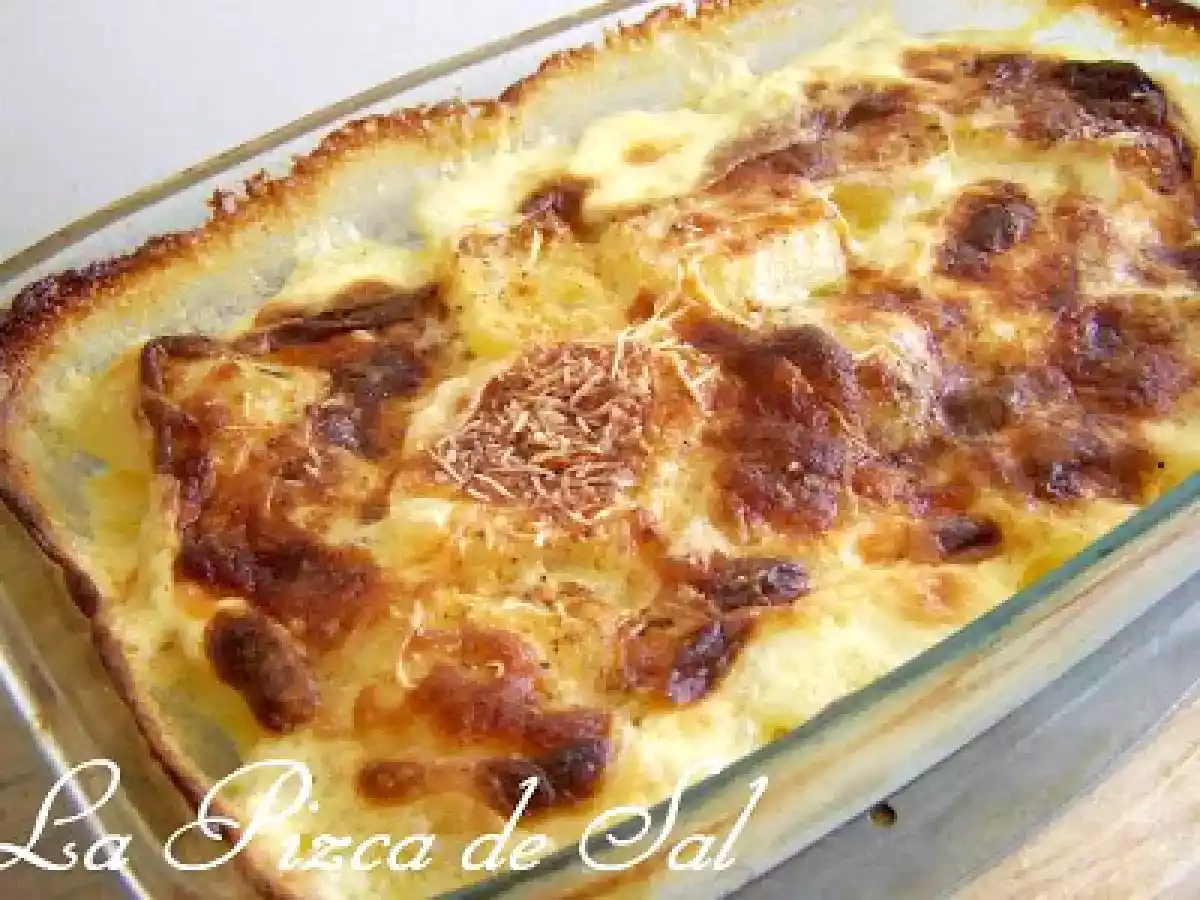 Milhojas de papas al gratén - foto 3