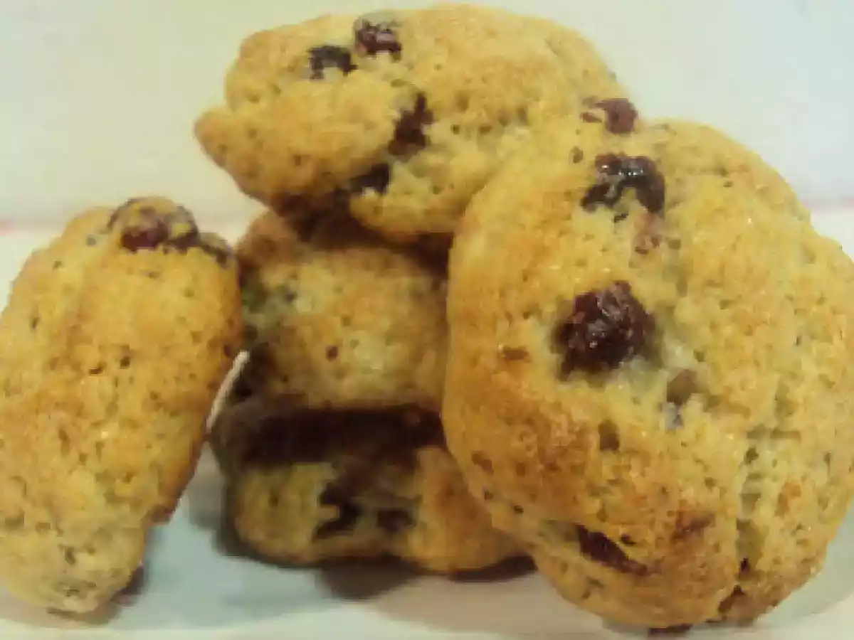 Mini bollos con arándanos