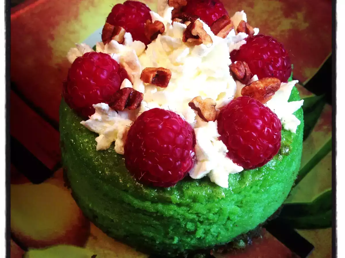 Mini-cheesecake de pistacho y frambuesa - foto 2