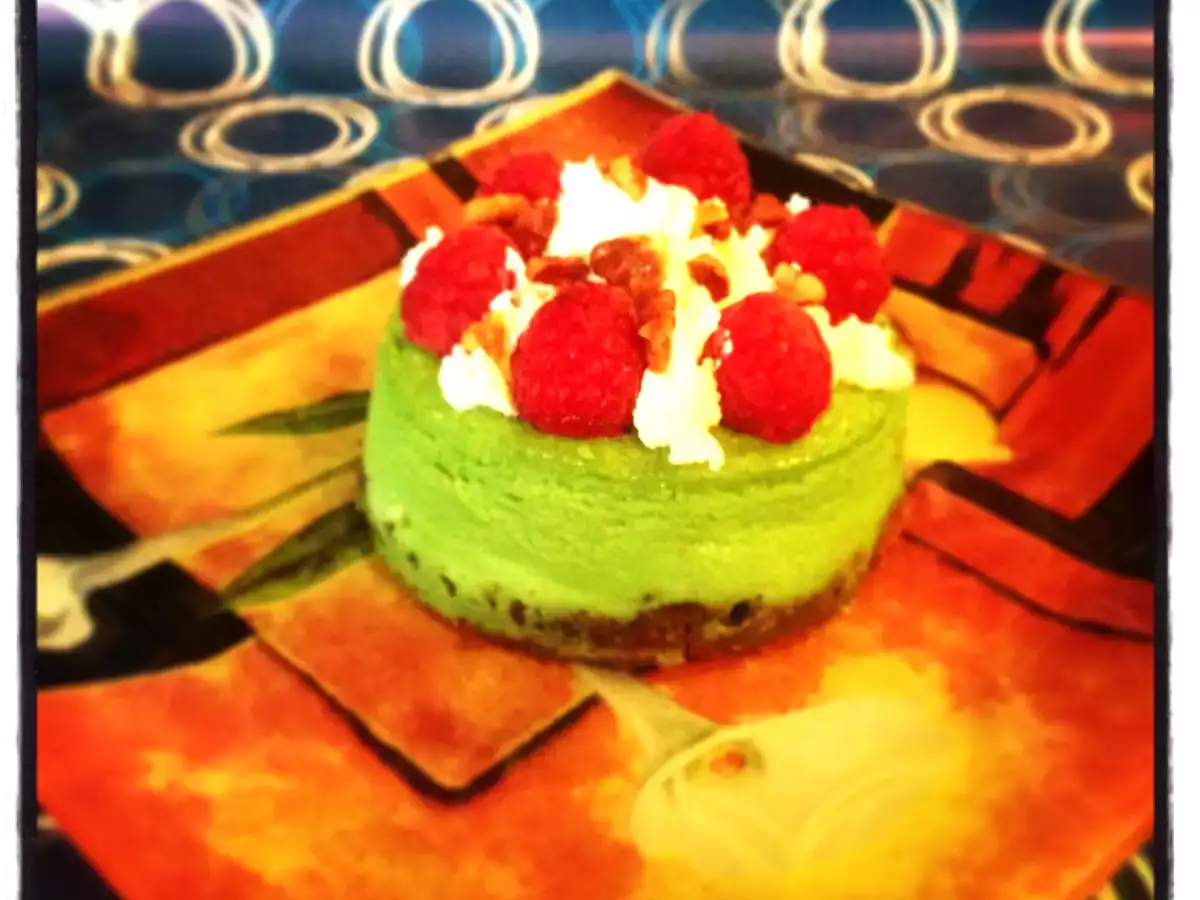 Mini-cheesecake de pistacho y frambuesa - foto 4