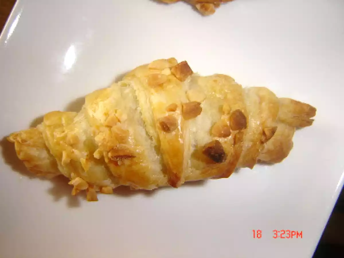 Mini croissants de crema de chocolate - foto 5