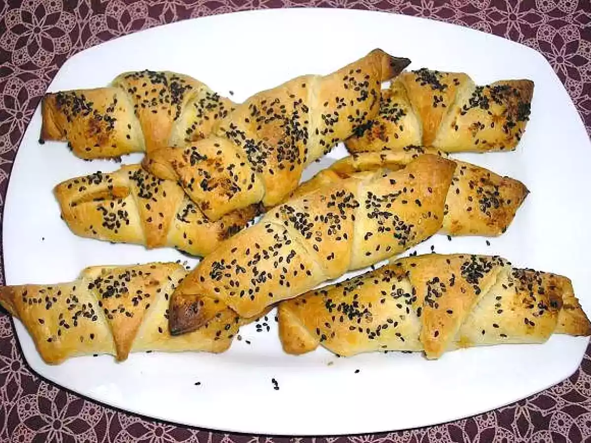 Mini-croissants salados