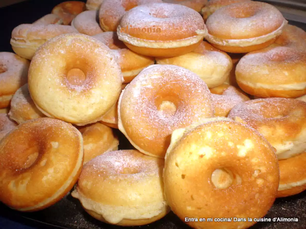 Mini-donuts a maquina o al horno / mini-donuts a machine ou au four