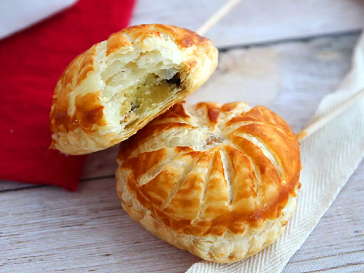 Mini galettes de reyes con pepitas de chocolate - foto 3