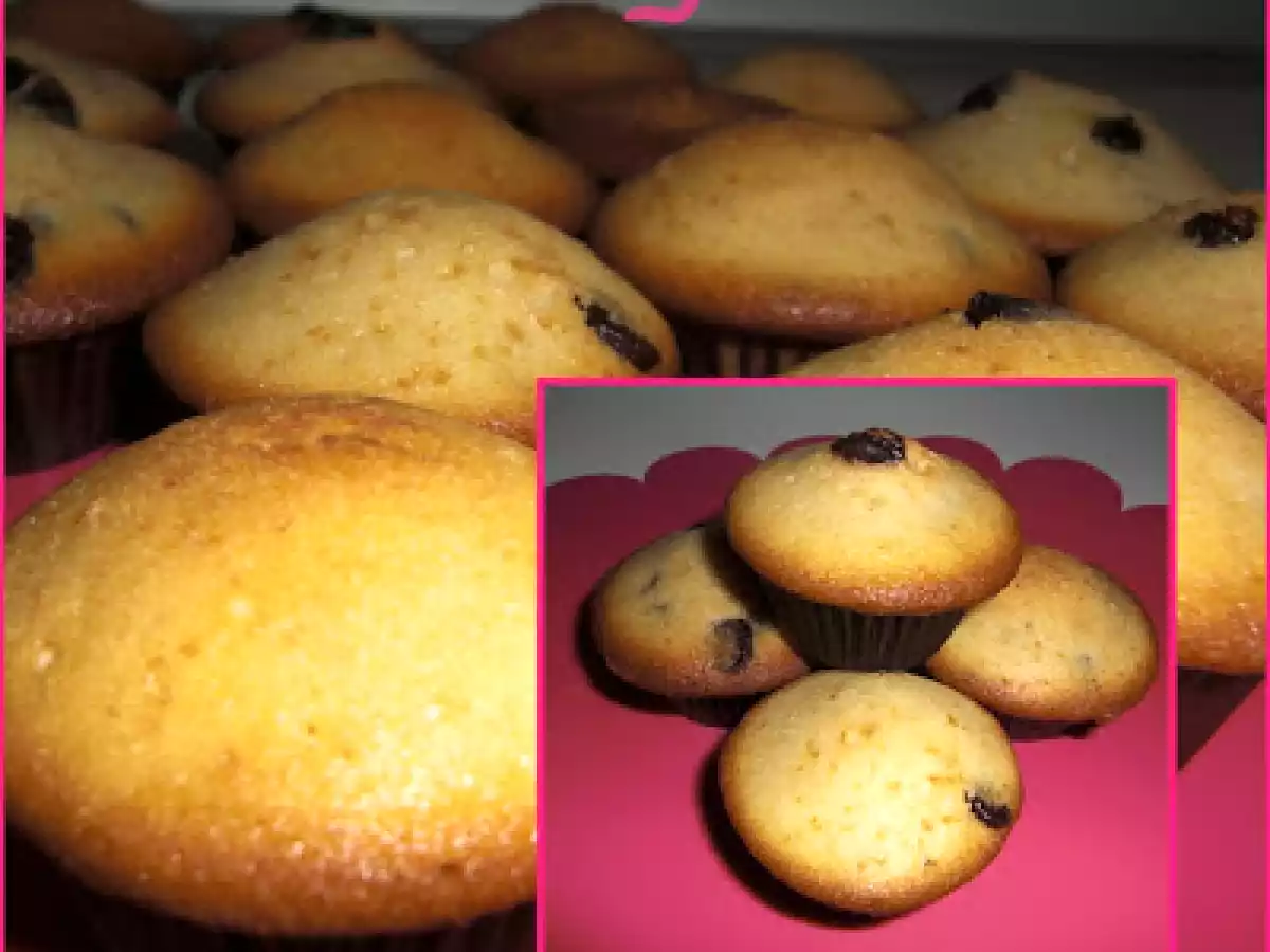 Mini magdalenas hechas con la máquina del Lild