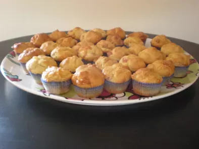 Mini Muffins Salados de Jamón y Queso