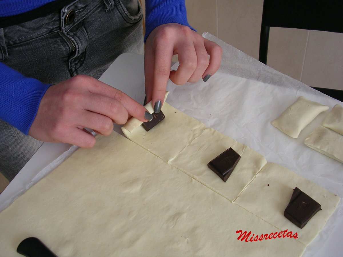 Mini Napolitanas De Chocolate Receta Petitchef