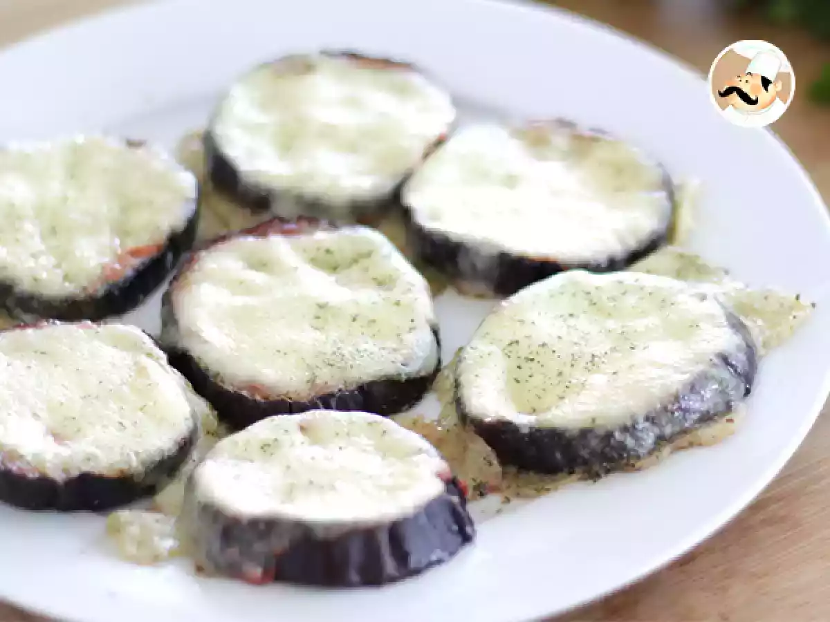 Mini pizzas de berenjena - foto 3
