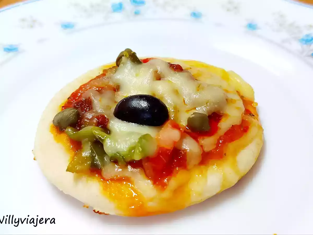 Mini pizzas en sartén - foto 2