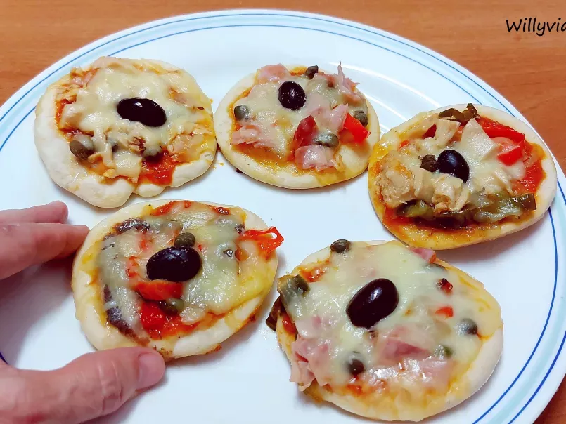 Mini pizzas en sartén, foto 4