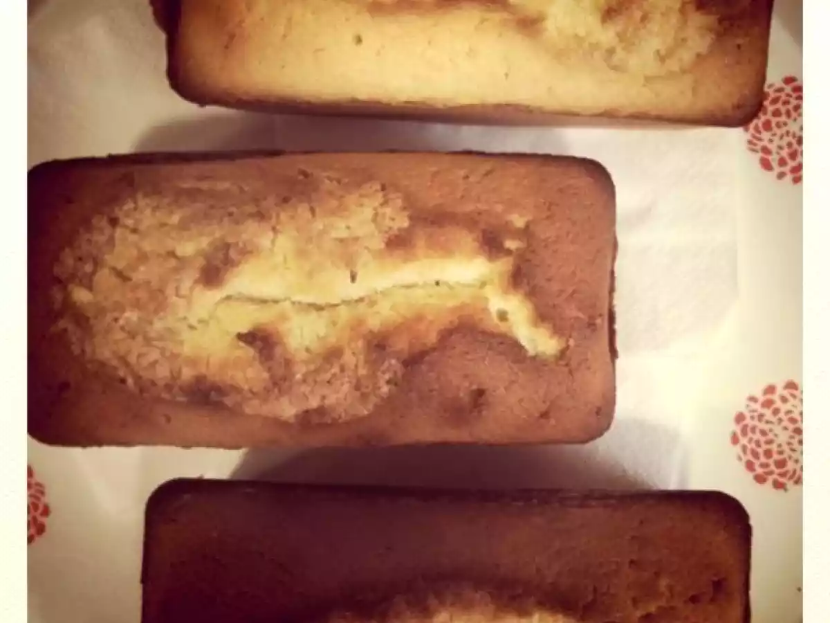 Mini Plum-Cakes con crema de limón - foto 3