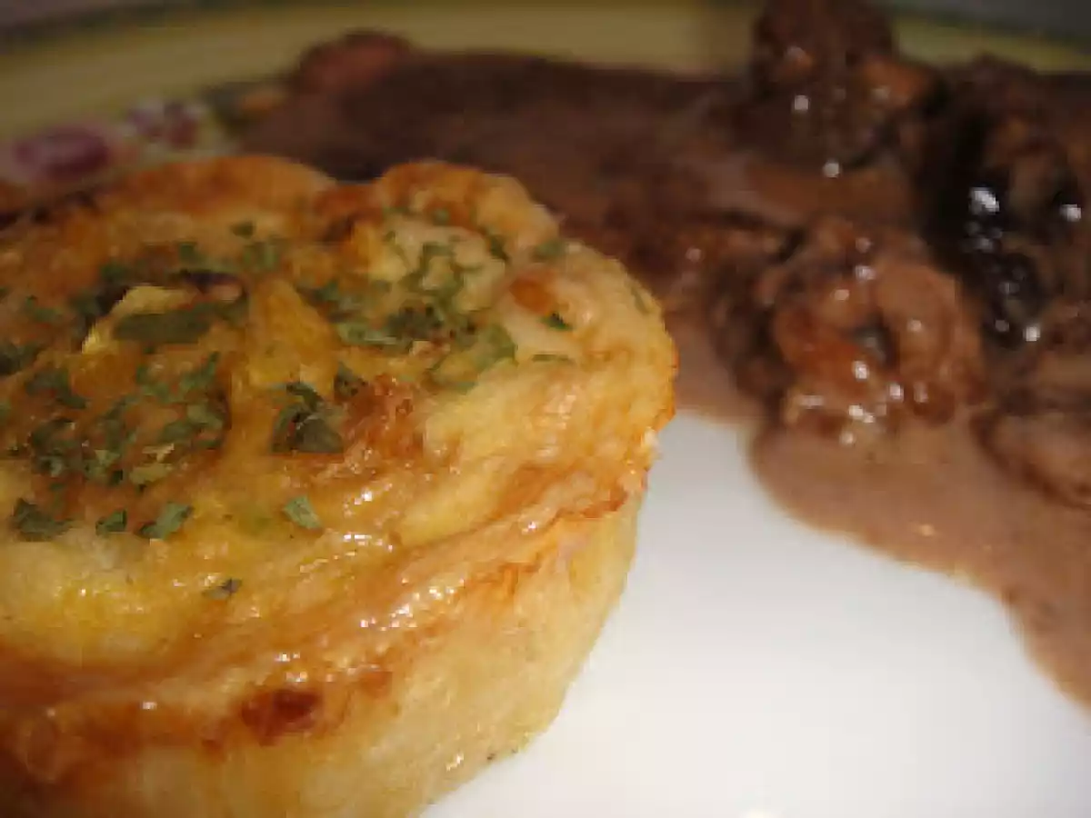 Mini quiches de calabacín y parmesano - foto 3