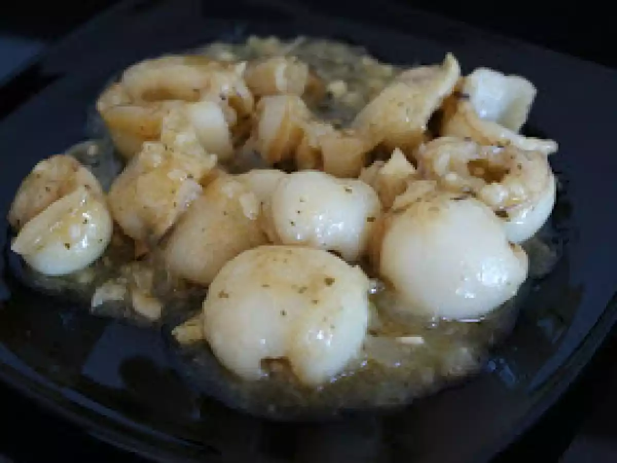 Mini-sepias en salsa - foto 2