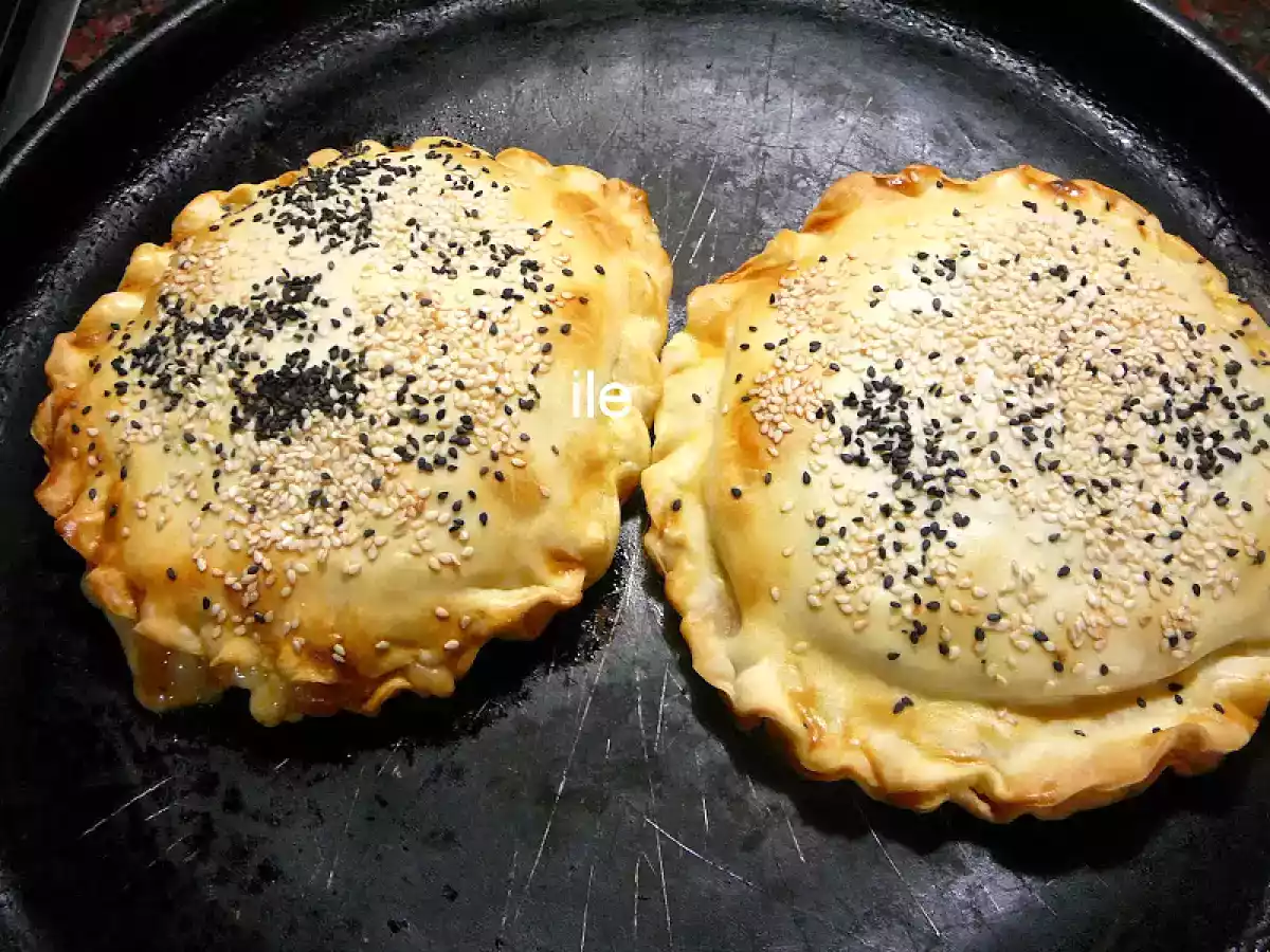 Mini tarta de papa, atun y verduras - foto 2
