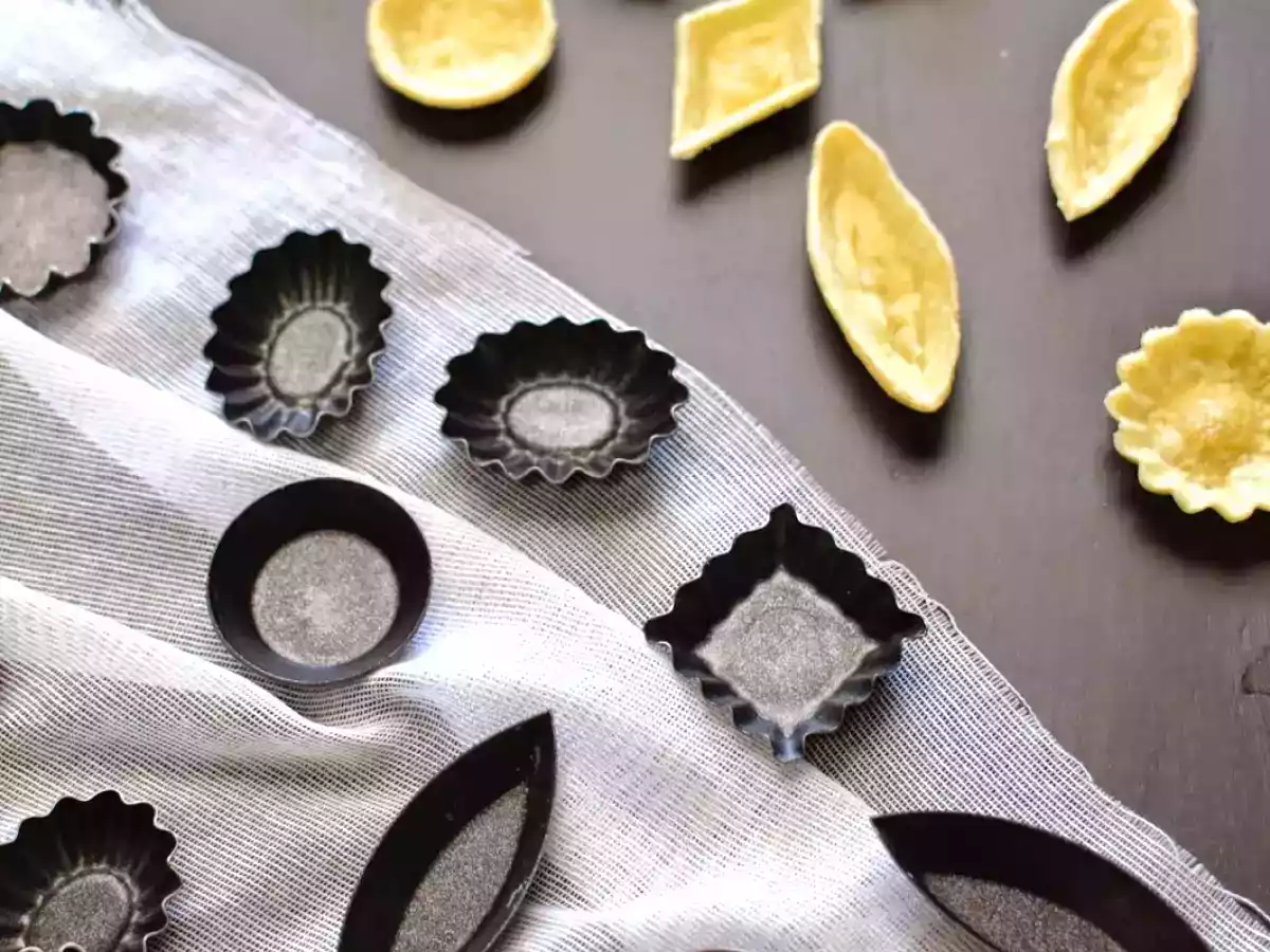 Mini tartaletas para aperitivo