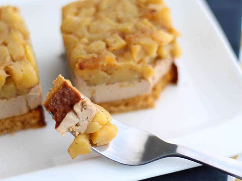 Mini tatins de foie gras y manzanas - foto 2