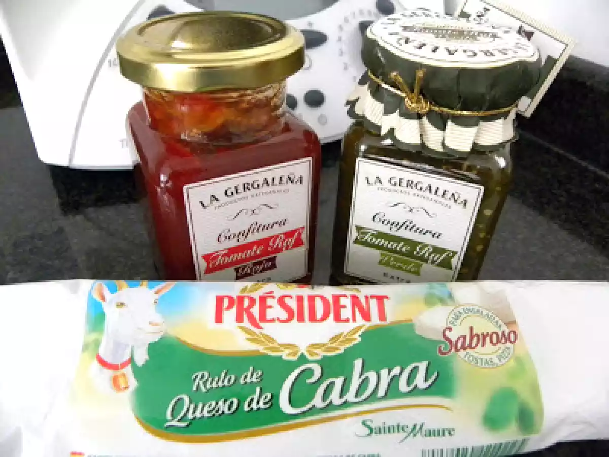 MINI TOSTAS DE QUESO Y MERMELADA - foto 4