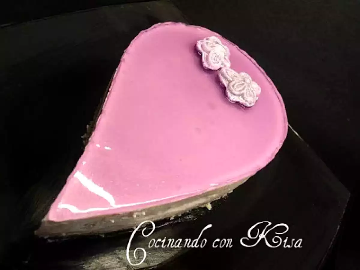 Minis tartas de mousse de caramelos de violetas - foto 4