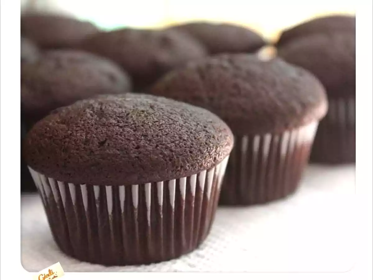 Mis riquísimos cupcakes de Chocolate... Receta