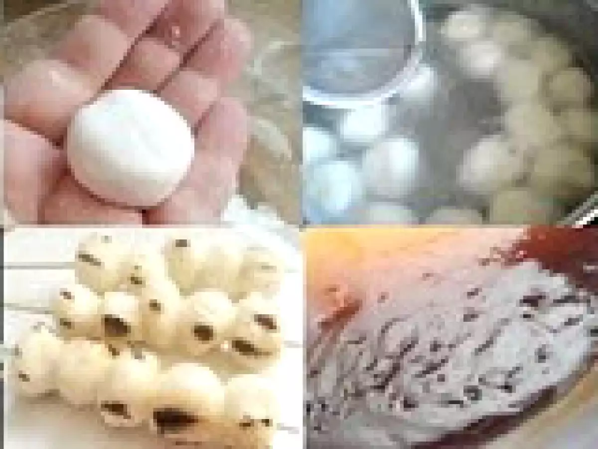 Mitarashi Dango - Bolitas de masa de arroz - foto 2