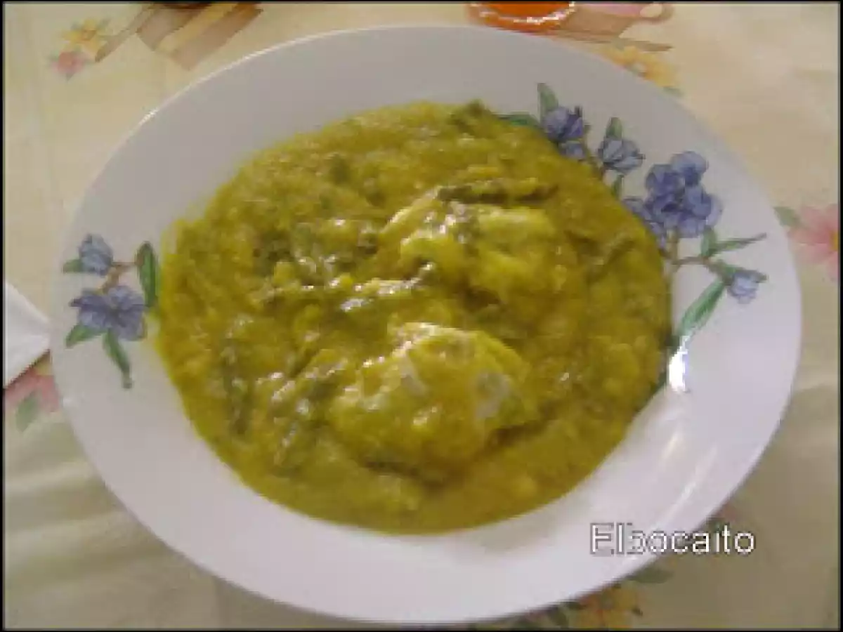 Mojete de espárragos trigueros. (Paso a paso)