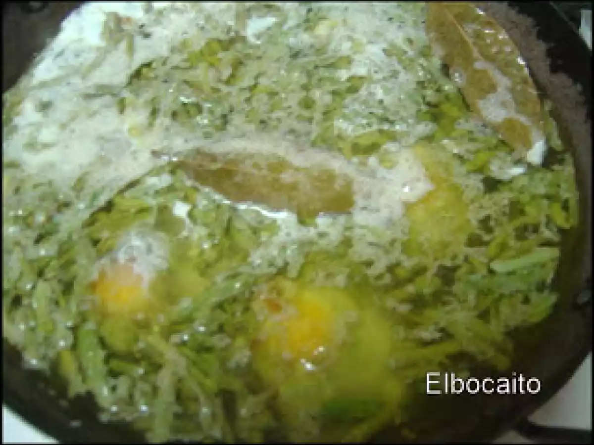 Mojete de espárragos trigueros. (Paso a paso) - foto 7