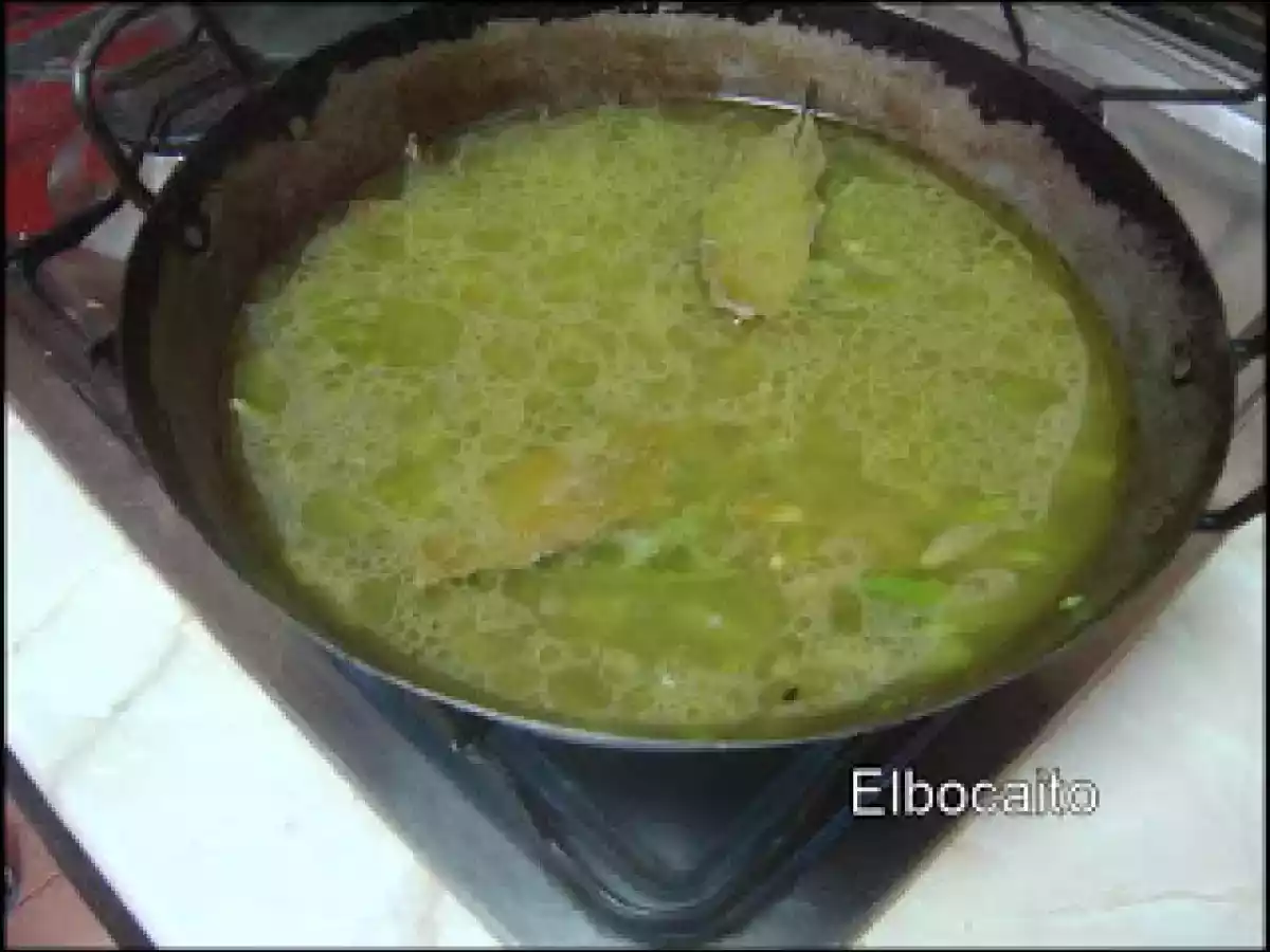 Mojete de espárragos trigueros. (Paso a paso) - foto 8