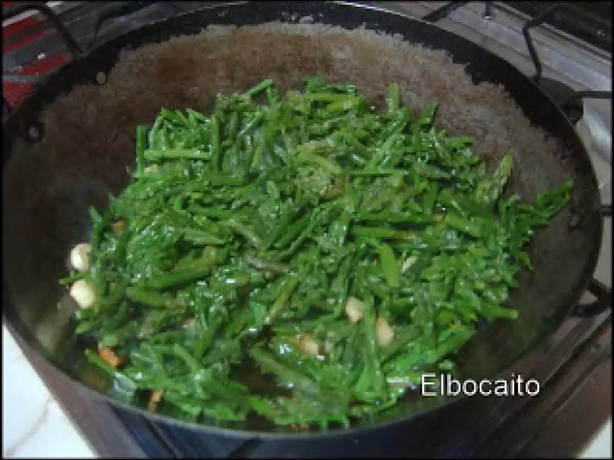 Mojete de espárragos trigueros. (Paso a paso) - foto 9
