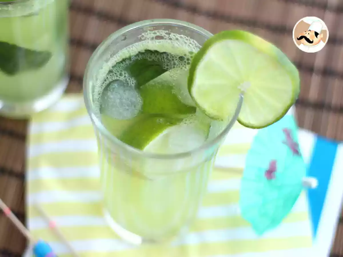 Mojito de pepino refrescante sin alcohol - foto 2