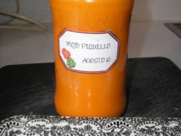 Mojo de pimientos del piquillo