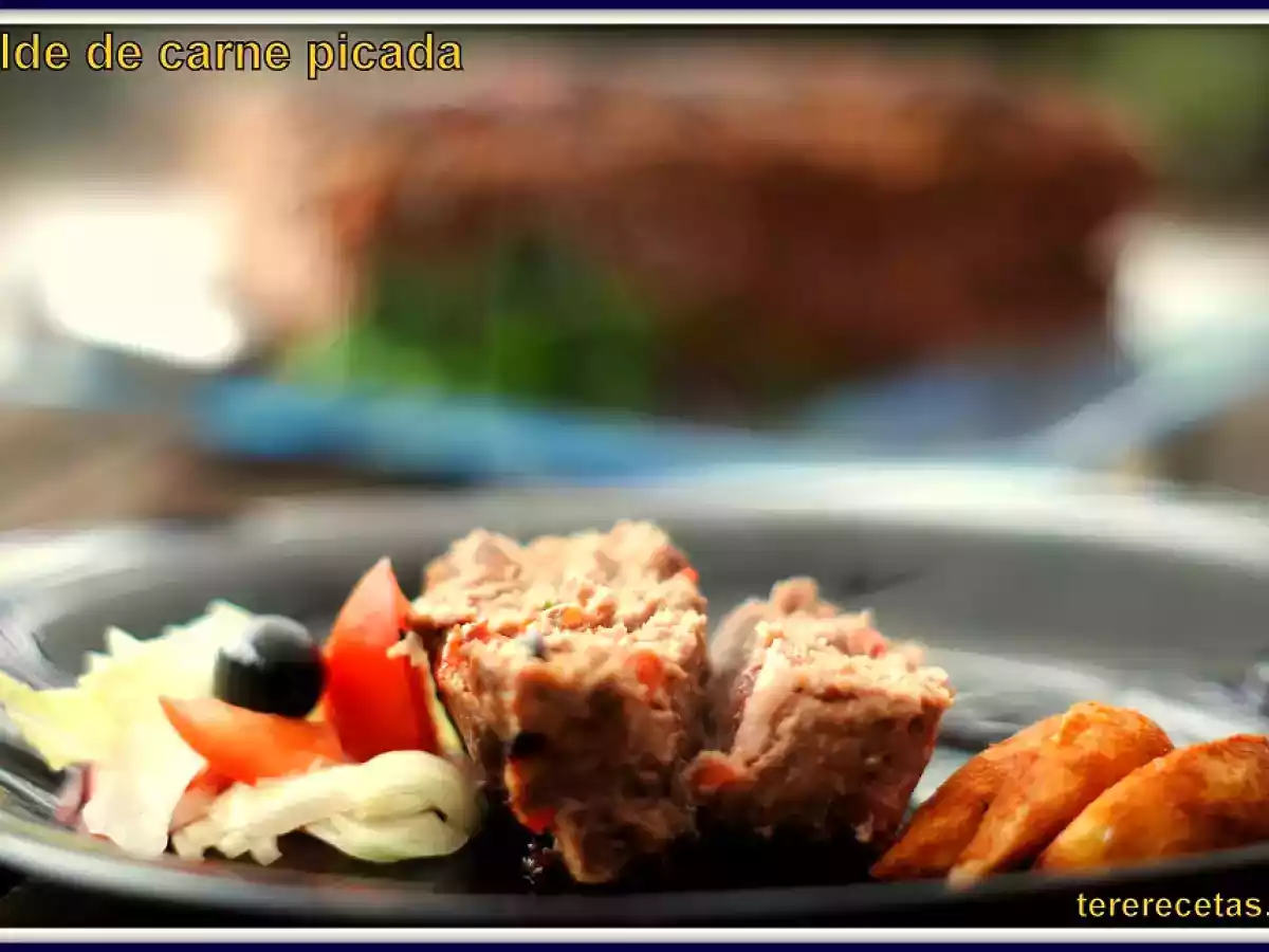 Molde de carne picada. - foto 2