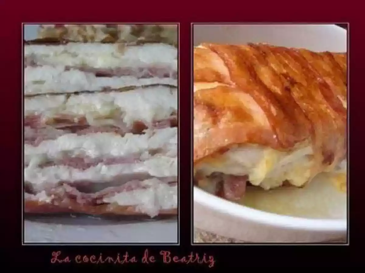 Molde de pollo relleno